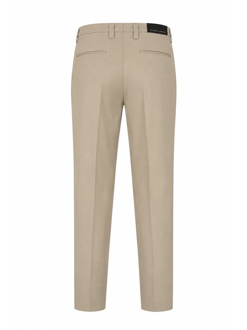Pantalone Owen in lana vergine Fango MICHELE CARBONE | OWEN 3807S26015